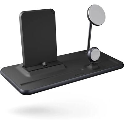 ZENS MagSafe Wireless Charger 4-in-1 - Schwarz - Ladegerät ZENS MagSafe Wireless Charger 4-in-1 - Schwarz - Ladegerät