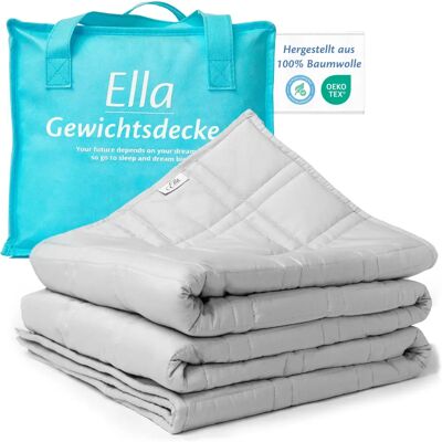 Ella Health B.V. Gewichten deken 135x200cm 7kg - Anti-stress therapie deken - Zware deken 55-85kg Ella Health B.V. Gewichten deken 135x200cm 7kg - Anti-stress therapie deken - Zware deken 55-85kg