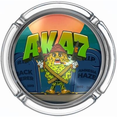 Best Buds AK47 Szklany popielniczek - Popielniczka Best Buds AK47 Szklany popielniczek - Popielniczka