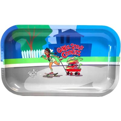 Metalowa taca Girl Scout Cookies od Best Buds - Taca Metalowa taca Girl Scout Cookies od Best Buds - Taca