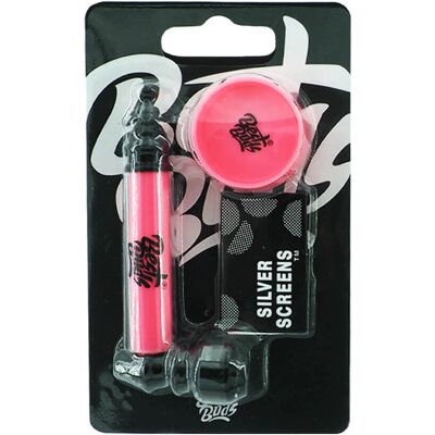 Best Buds Metalowa Rurka Pipsy z Mini Młynkiem - Akcesoria do Palenia Best Buds Metalowa Rurka Pipsy z Mini Młynkiem - Akcesoria do Palenia