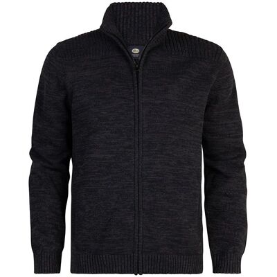 Petrol Industries Gambell Cardigan Grande Taille - Noir et Marron - Vêtements Décontractés - Publicité Petrol Industries Gambell Cardigan Grande Taille - Noir et Marron - Vêtements Décontractés - Publicité