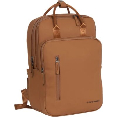New Rebels William Milwaukee Cognac 20L Rucksack - Schule/Arbeit New Rebels William Milwaukee Cognac 20L Rucksack - Schule/Arbeit