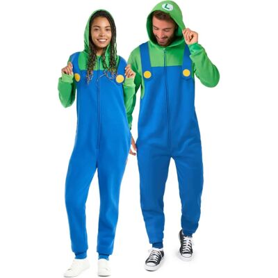 Boland Traciks Luigi Onesie - Costume - Publicité Boland Traciks Luigi Onesie - Costume - Publicité