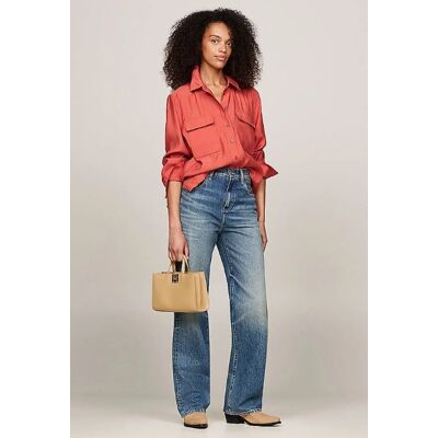 Tommy Hilfiger TH Reset (AW0AW16762) - (AW0AW16762-RBL) caqui clásico Tommy Hilfiger TH Reset (AW0AW16762) - (AW0AW16762-RBL) caqui clásico