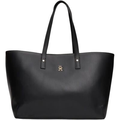 Tommy Hilfiger Th Chic Shopper (AW0AW16302) - (AW0AW16302-BDS) negro Tommy Hilfiger Th Chic Shopper (AW0AW16302) - (AW0AW16302-BDS) negro