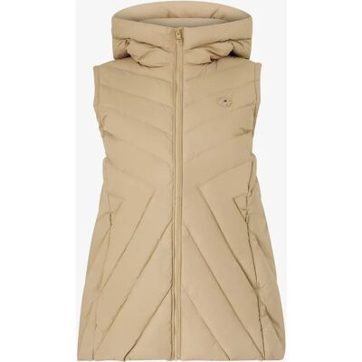 Tommy Hilfiger Curve - Dunvest - Beige - Kvinner Tommy Hilfiger Curve - Dunvest - Beige - Kvinner
