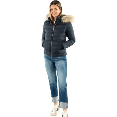 Tommy Jeans Curve Kapuzen Steppjacke - Jacke Tommy Jeans Curve Kapuzen Steppjacke - Jacke