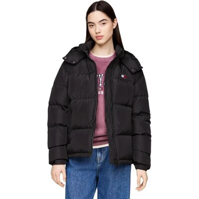 Tommy Hilfiger Alaska Dun Vattenavvisande Pufferjacka (DW0DW18610) - svart Tommy Hilfiger Alaska Dun Vattenavvisande Pufferjacka (DW0DW18610) - svart