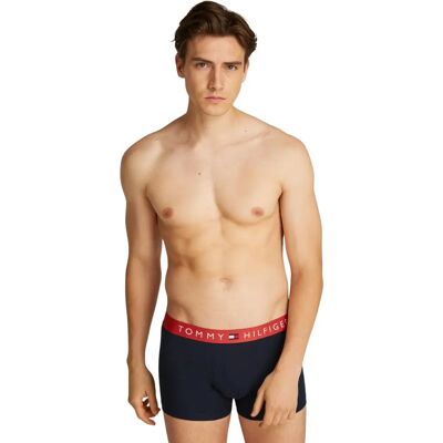 Tommy Hilfiger Pánské Boxerky 3-Kusové Sada - Vícebarevné Tommy Hilfiger Pánské Boxerky 3-Kusové Sada - Vícebarevné