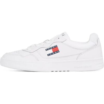 Tenisi din Piele Tommy Hilfiger - Încălțăminte Casual pentru Bărbați Tenisi din Piele Tommy Hilfiger - Încălțăminte Casual pentru Bărbați