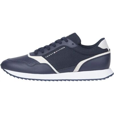 Tommy Hilfiger Runner Evo Saison Mix Turnschuhe - Schuhe Tommy Hilfiger Runner Evo Saison Mix Turnschuhe - Schuhe