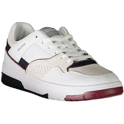 Tommy Hilfiger Pantofi de baschet din piele cu blocuri de culoare - Sneakers Tommy Hilfiger Pantofi de baschet din piele cu blocuri de culoare - Sneakers