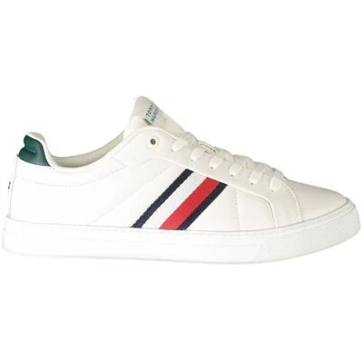 Tommy Hilfiger Pantofi Sport din Piele - Accente Contrastante - Pantofi Sport Tommy Hilfiger Pantofi Sport din Piele - Accente Contrastante - Pantofi Sport