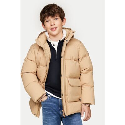 Tommy Hilfiger Kinder Monotype Relaxed Steppjacke - Jacke Tommy Hilfiger Kinder Monotype Relaxed Steppjacke - Jacke