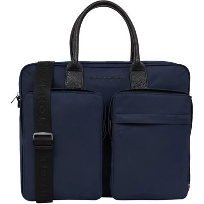 Tommy Hilfiger Repreve Gerecyclede Laptoptas - Laptop Tas Tommy Hilfiger Repreve Gerecyclede Laptoptas - Laptop Tas