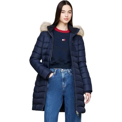 Tommy Hilfiger Steppmantel mit Kapuze (DW0DW18864) - navy Tommy Hilfiger Steppmantel mit Kapuze (DW0DW18864) - navy