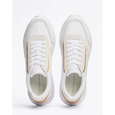 Tommy Hilfiger Model fw0fw08387 Białe sneakers - Sneakers Tommy Hilfiger Model fw0fw08387 Białe sneakers - Sneakers
