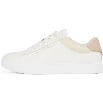 Sneaker Tommy Hilfiger Essential Court Metallic - Baskets - Publicité Sneaker Tommy Hilfiger Essential Court Metallic - Baskets - Publicité