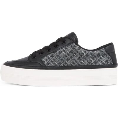 Tommy Hilfiger Scarpe in Pelle con Lacci - Sneakers Tommy Hilfiger Scarpe in Pelle con Lacci - Sneakers