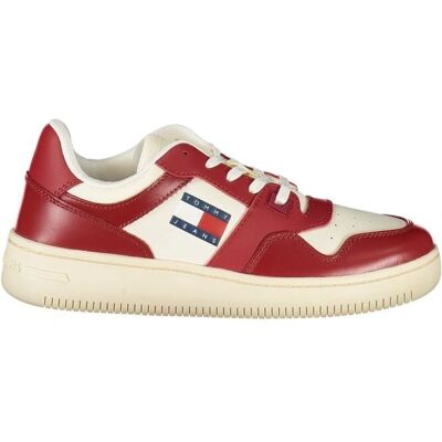 TOMMY JEANS TJW RETRO BASKET ESS - Cuir Textile Chaussures sportives - Publicité TOMMY JEANS TJW RETRO BASKET ESS - Cuir Textile Chaussures sportives - Publicité