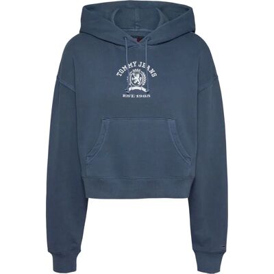 Felpa corta Tommy Jeans French Terry - Felpa Felpa corta Tommy Jeans French Terry - Felpa
