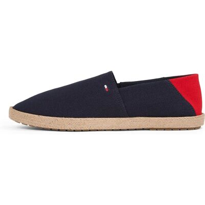 TOMMY HILFIGER Espadrille Textil Schlupfschuh - Schuhe TOMMY HILFIGER Espadrille Textil Schlupfschuh - Schuhe