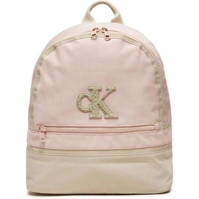 Sac à dos Calvin Klein Jeans - Rose, Polyester recyclé, Monogramme - Sac à dos - Publicité Sac à dos Calvin Klein Jeans - Rose, Polyester recyclé, Monogramme - Sac à dos - Publicité