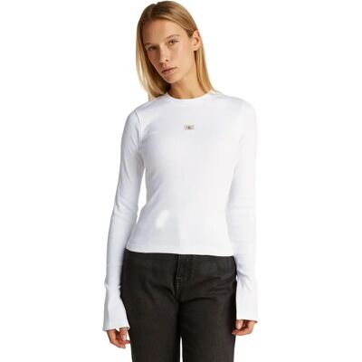 Calvin Klein Modèle XL Haut à Rayures Blanc Calvin Klein Modèle XL Haut à Rayures Blanc