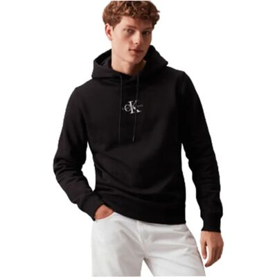 Calvin Klein Jeans Schwarze Kapuzenjacke - Hoodies Calvin Klein Jeans Schwarze Kapuzenjacke - Hoodies
