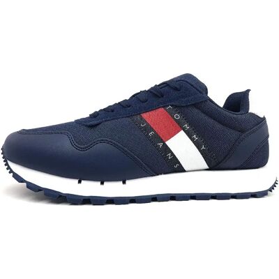 Tommy Jeans EM0EM01081 Sneakers - Casual, Navy, 44 EU Tommy Jeans EM0EM01081 Sneakers - Casual, Navy, 44 EU