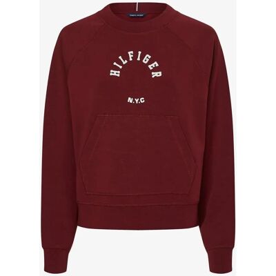 Hanorac de tenis Tommy Hilfiger RLX Sueded Modal C NK - Bordeaux - Hanorac Hanorac de tenis Tommy Hilfiger RLX Sueded Modal C NK - Bordeaux - Hanorac