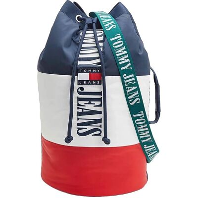 Sac à dos Tommy Jeans Heritage Bleu en Polyester - Sac à dos Sac à dos Tommy Jeans Heritage Bleu en Polyester - Sac à dos