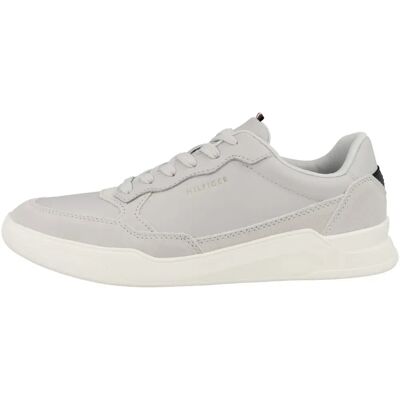 Tommy Hilfiger Sneakers Grå - Läder & Mocka - Casual & Elegant - Storlek 44 Tommy Hilfiger Sneakers Grå - Läder & Mocka - Casual & Elegant - Storlek 44
