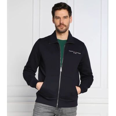 Tommy Hilfiger Tommy Logo Zip Thru Sweat (MW0MW29327) czarny Tommy Hilfiger Tommy Logo Zip Thru Sweat (MW0MW29327) czarny