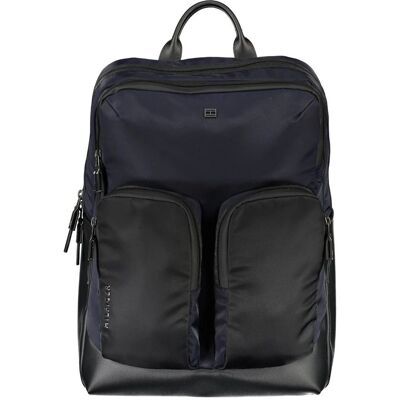 Rucsac albastru Tommy Hilfiger - Rezistent la apă cu compartiment pentru laptop Rucsac albastru Tommy Hilfiger - Rezistent la apă cu compartiment pentru laptop