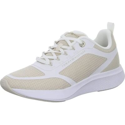Tommy Hilfiger Active Mesh Trainer - Sneakers - Beige, Vit, Bunt - Fritids skor Tommy Hilfiger Active Mesh Trainer - Sneakers - Beige, Vit, Bunt - Fritids skor