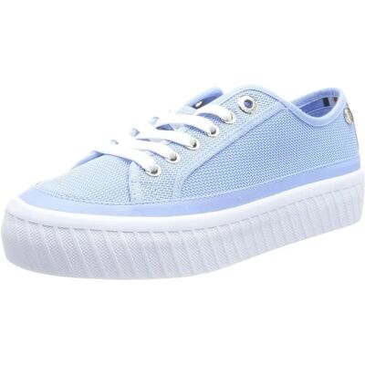 Tommy Hilfiger Plattform Vulcanized Sneakers - Casualskor Tommy Hilfiger Plattform Vulcanized Sneakers - Casualskor