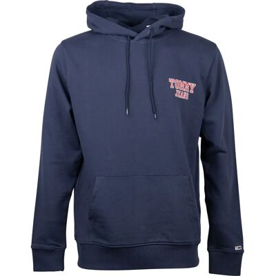 Tommy Hilfiger DM0DM16365C87 Kapuzenpullover in Marineblau - Herren Sweatshirt Tommy Hilfiger DM0DM16365C87 Kapuzenpullover in Marineblau - Herren Sweatshirt
