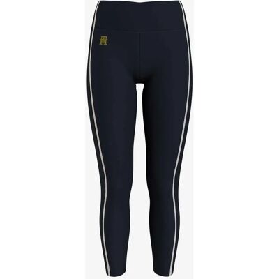 Leggings Tommy Hilfiger - Largo 7/8 Pocket Sculpt - Cielo desértico, Turquesa, Azul marino - Leggings Leggings Tommy Hilfiger - Largo 7/8 Pocket Sculpt - Cielo desértico, Turquesa, Azul marino - Leggings