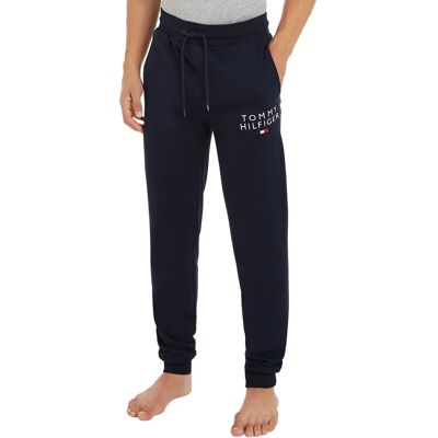 Tommy Hilfiger Joggers z mankietami (UM0UM02880) - ciemnoniebieski Tommy Hilfiger Joggers z mankietami (UM0UM02880) - ciemnoniebieski