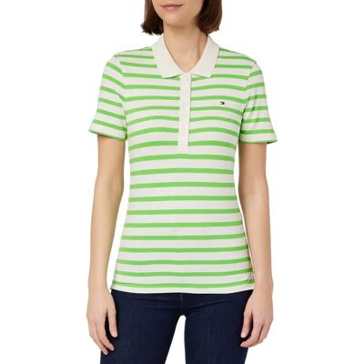 TOMMY HILFIGER 1985 SLIM PIQUE STRIPE POLO SS - Poloshirt TOMMY HILFIGER 1985 SLIM PIQUE STRIPE POLO SS - Poloshirt