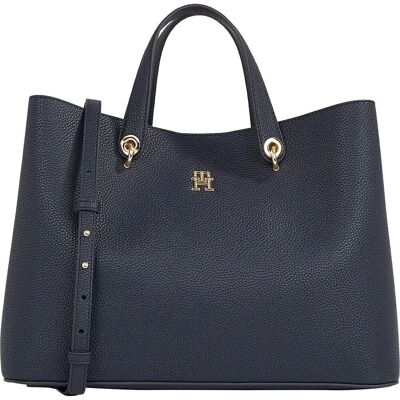 Tommy Hilfiger Emblem Shopper (AW0AW15177-DW6) Raumblau Tommy Hilfiger Emblem Shopper (AW0AW15177-DW6) Raumblau