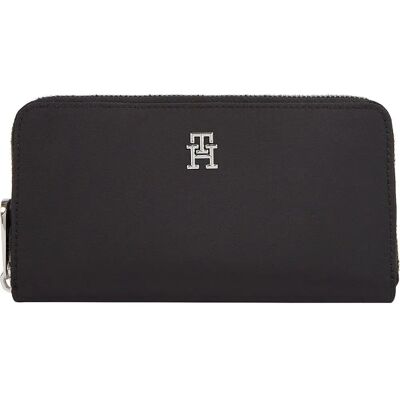 Tommy Hilfiger TH Poppy Wallet (AW0AW15642) - svart Tommy Hilfiger TH Poppy Wallet (AW0AW15642) - svart