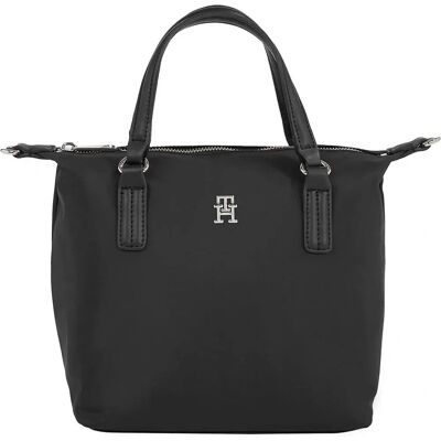 Tommy Hilfiger Poppy TH Handtasche 31 cm schwarz (AW0AW15640-BDS) Tommy Hilfiger Poppy TH Handtasche 31 cm schwarz (AW0AW15640-BDS)
