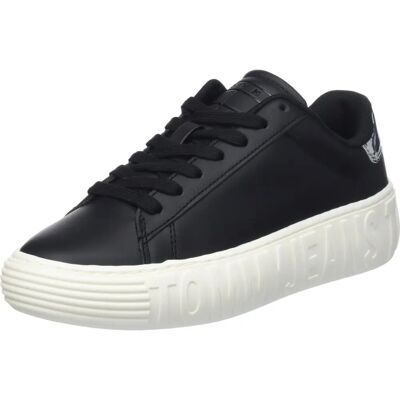 Dames platform sneakers Tommy Hilfiger - Zwart - Maat 6 Dames platform sneakers Tommy Hilfiger - Zwart - Maat 6