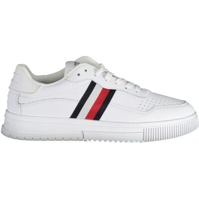 Tommy Hilfiger Supercup Lederschuhe - Weiß - Herren - Casual Tommy Hilfiger Supercup Lederschuhe - Weiß - Herren - Casual