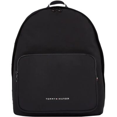 Tommy Hilfiger Zwarte Rugzak - Laptopvak - Heren Tommy Hilfiger Zwarte Rugzak - Laptopvak - Heren