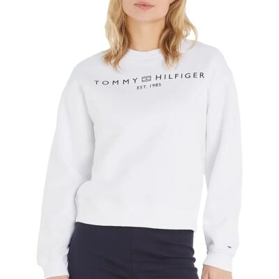 Tommy Hilfiger WW0WW39791YCF - Kapuzenpullover - Weiß Tommy Hilfiger WW0WW39791YCF - Kapuzenpullover - Weiß