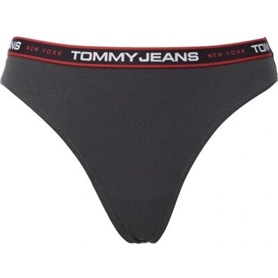 Tommy Hilfiger Damen 3er-Pack Strings - Schwarz/Navy/Anthrazit - XS Tommy Hilfiger Damen 3er-Pack Strings - Schwarz/Navy/Anthrazit - XS